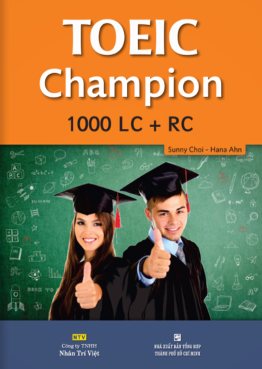 Toeic Champion 1000 LC+RC (Kèm 1 Đĩa MP3) - 7839477 , 9786045847107 , 62_229435 , 320000 , Toeic-Champion-1000-LCRC-Kem-1-Dia-MP3-62_229435 , tiki.vn , Toeic Champion 1000 LC+RC (Kèm 1 Đĩa MP3)