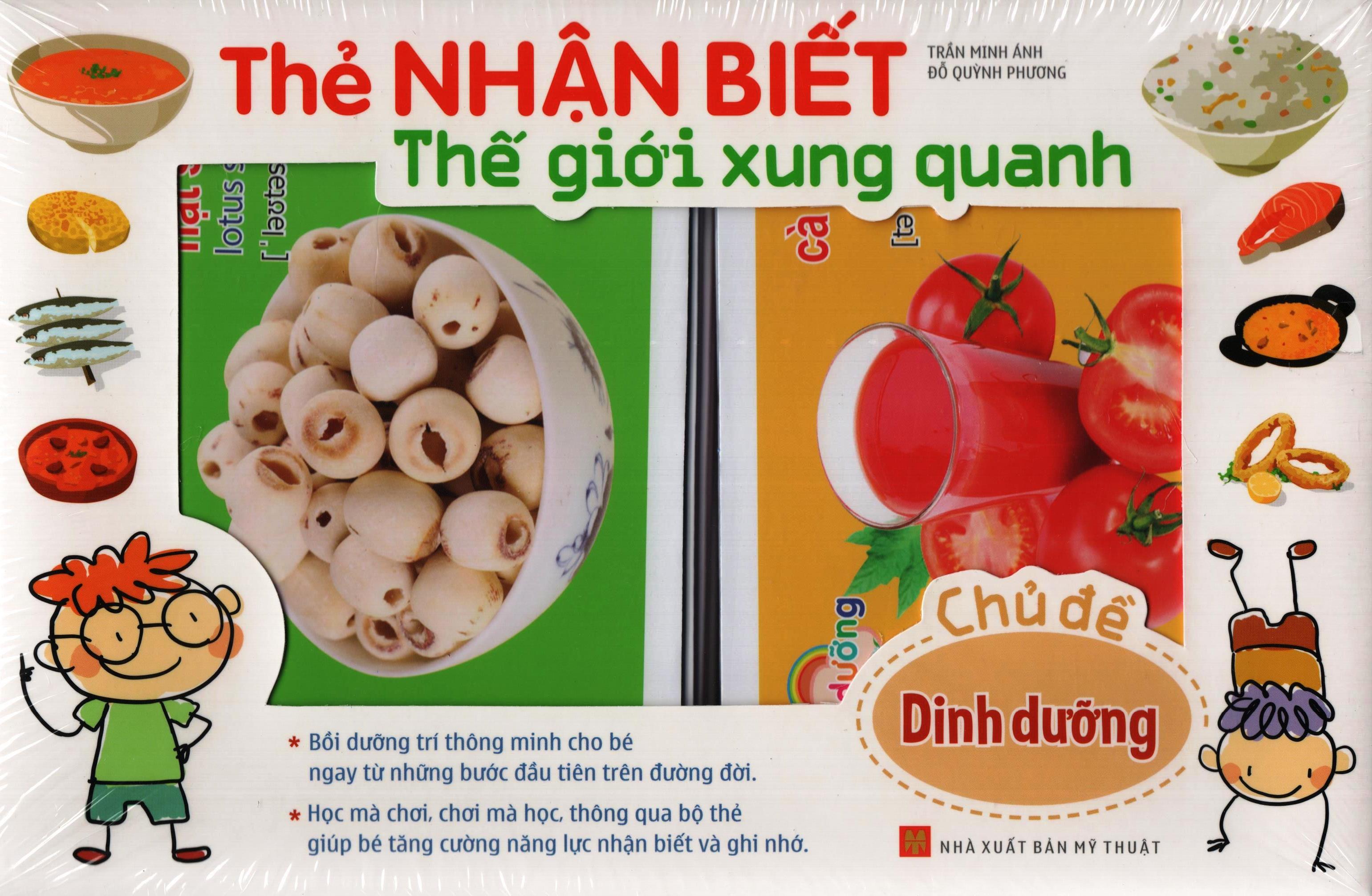 Hình ảnh Thẻ Nhận Biết Thế Giới Xung Quanh - Dinh Dưỡng