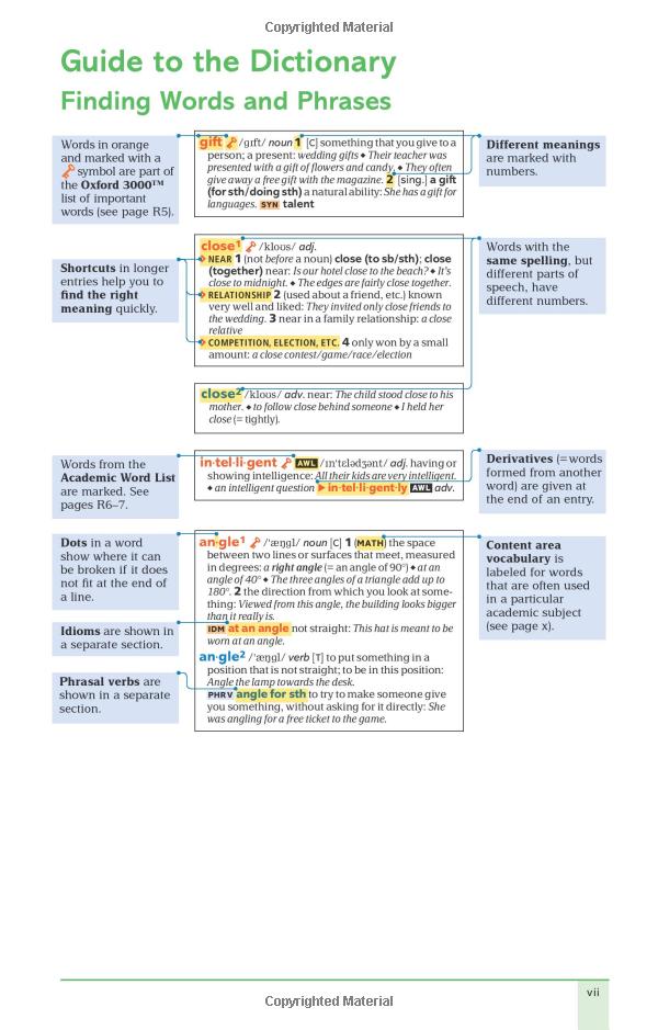 Oxford American Dictionary for Learners of English with CD-ROM