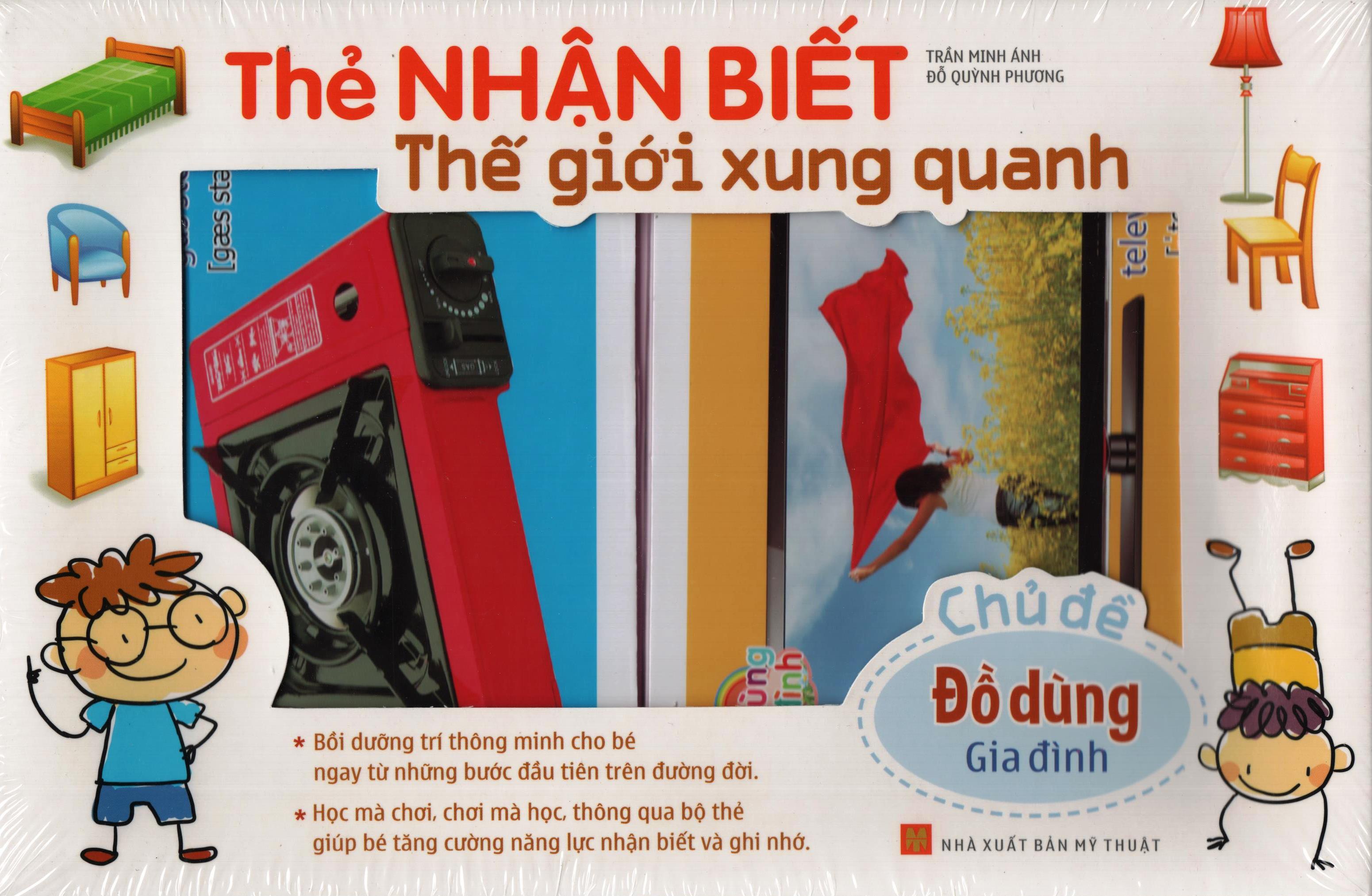 Thẻ Nhận Biết Thế Giới Xung Quanh - Đồ Dùng Gia Đình