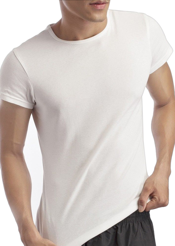 Áo Lót Nam Body Cổ Tròn 0302011 - Trắng