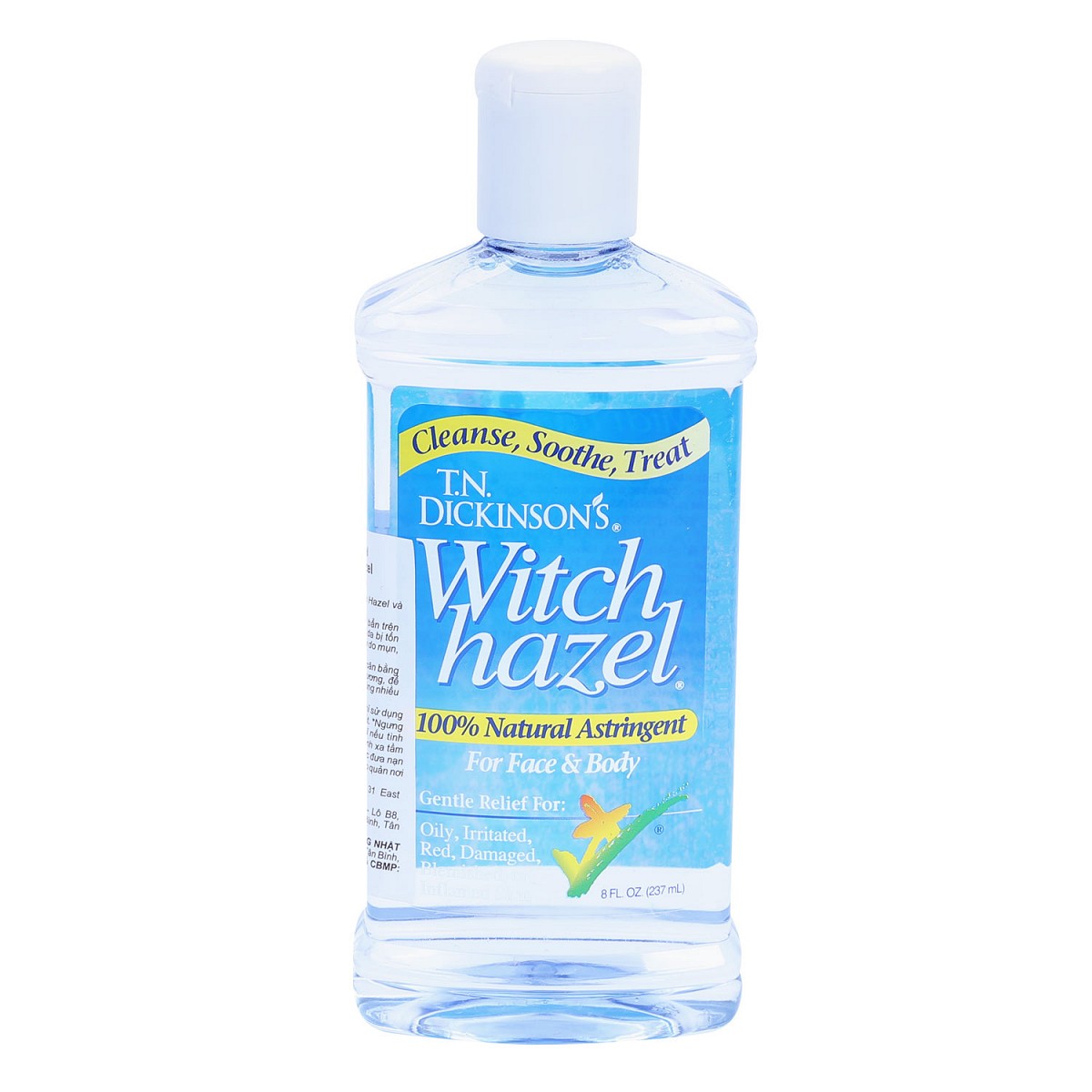 Combo 2 Chai Nước Cân Bằng Witch Hazel T.N.Dickinson's Witch Hazel Astringent (237ml/Chai) - 4201