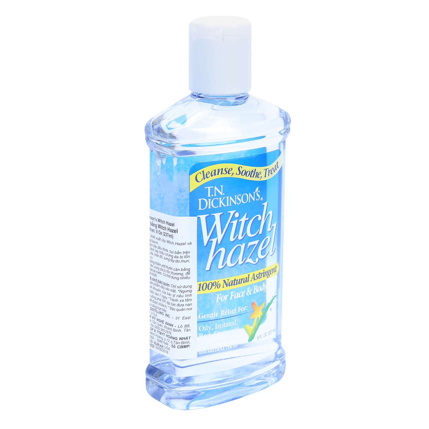 Nước Cân Bằng Witch Hazel T.N.Dickinson's Witch Hazel Astringent (237ml) - 4201