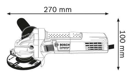 Máy Mài Góc Bosch GWS 750-100 - Promo