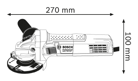 Máy Mài Góc Bosch GWS 750-100 - Promo