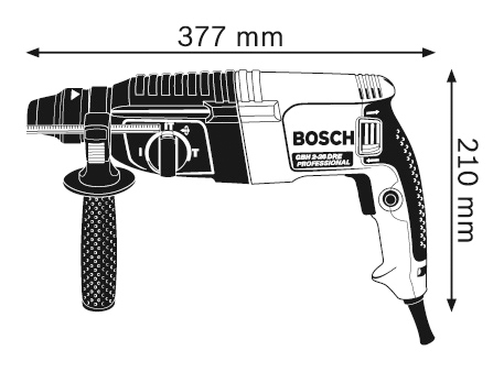 Máy Khoan Búa Bosch GBH 2-26 DRE - 0611253709