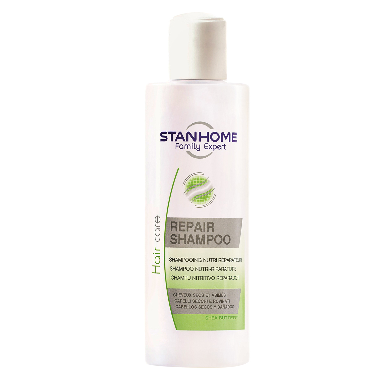 Dầu Gội Cho Tóc Uốn Duỗi Nhuộm, Tóc Khô, Hư Tổn Stanhome Repair Shampoo 200ml - 06319