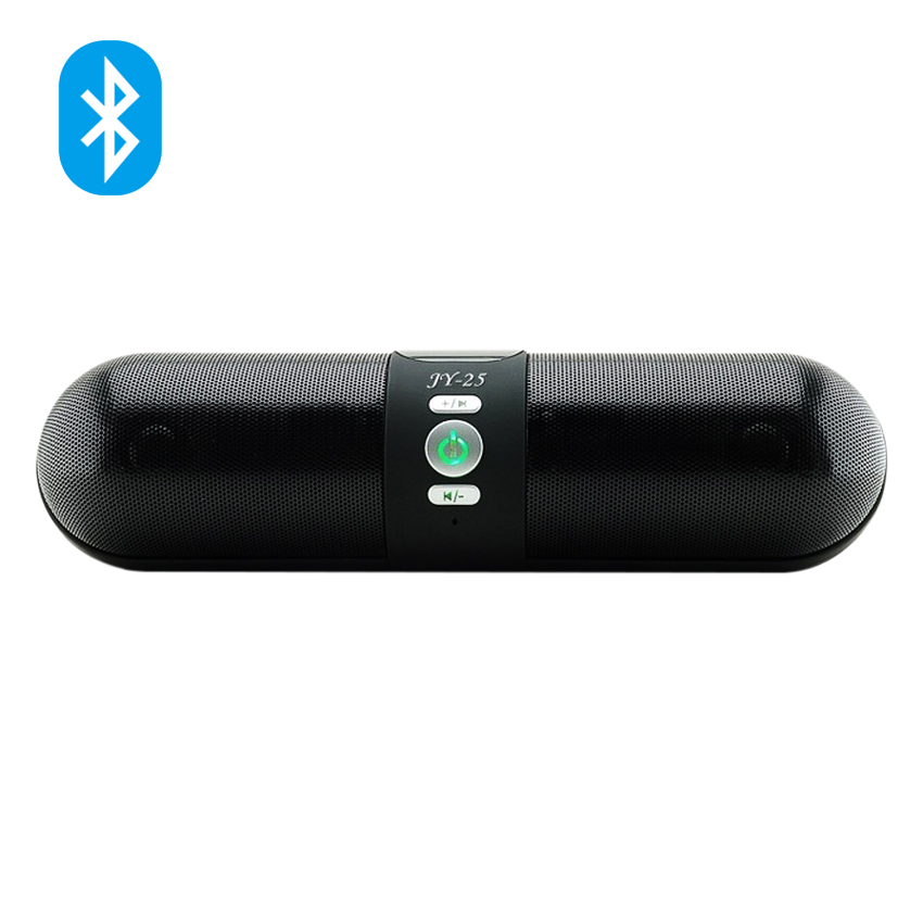 Loa Bluetooth Mini JY-25 (Đen) + Tặng 1 Cốc Sạc NT 1A - Hàng Nhập Khẩu