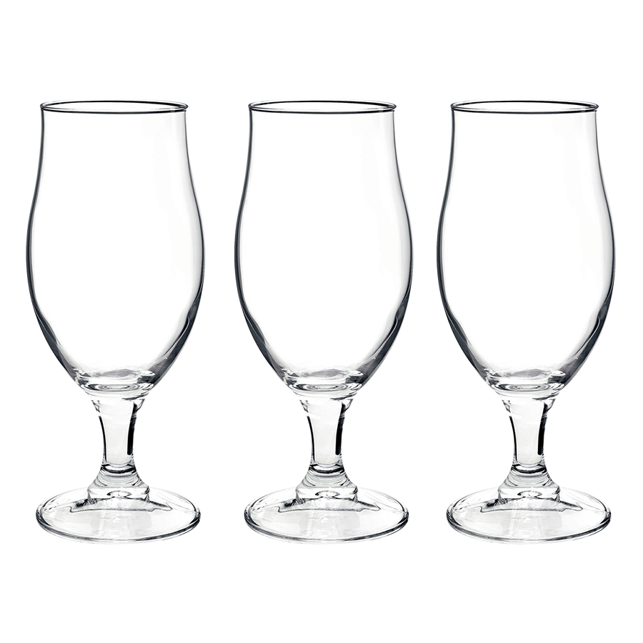 Bộ 3 Ly Bia Thủy Tinh Executive 0.4 Bormioli Rocco 128550Q02021990