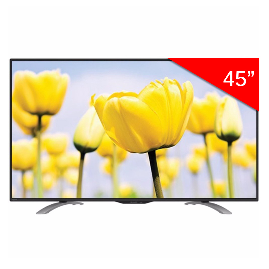 Android Tivi Sharp 45 inch LC-45LE580X - Hàng Chính Hãng