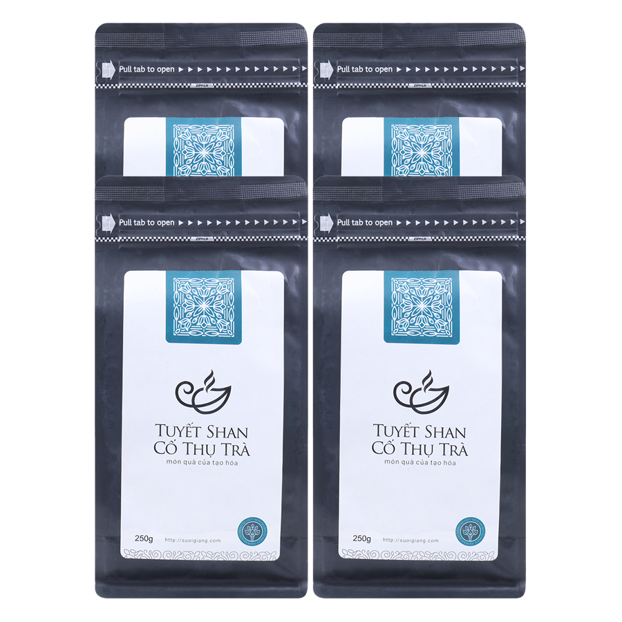 Combo 4 Gói Trà Tuyết Shan Giàng A - Tuyết Shan Cổ Thụ Trà