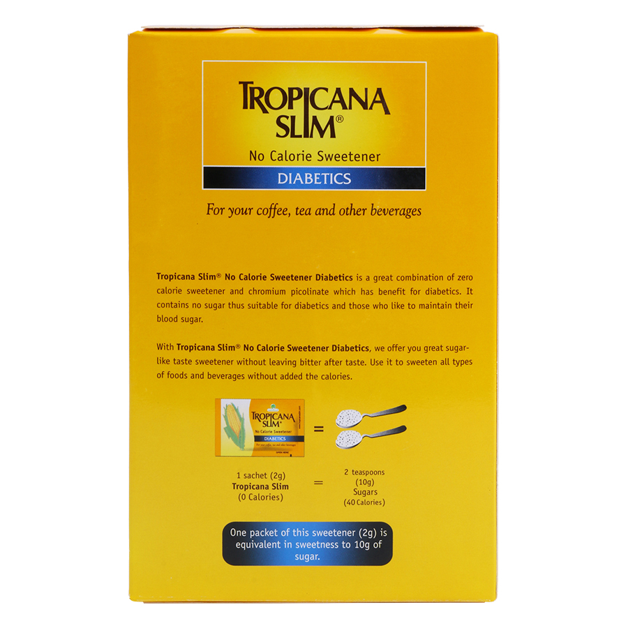 Đường Bắp Ăn Kiêng Diabetics Tropicana Slim (100g)