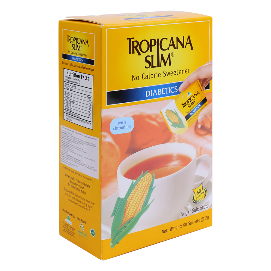 Hình ảnh Đường Bắp Ăn Kiêng Diabetics Tropicana Slim (100g)