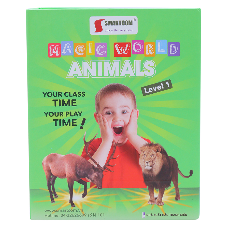 Flash card 4D Magic World (Animals)