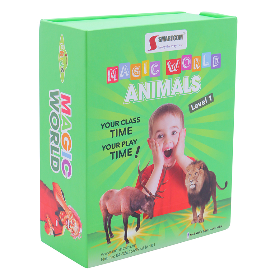 Flash card 4D Magic World (Animals)