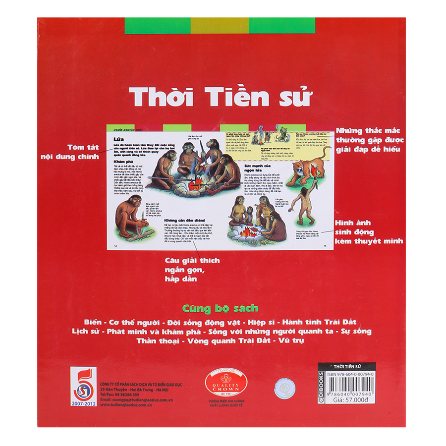 Bách Khoa Thư Larousse Cho Trẻ Em - Thời Tiền Sử