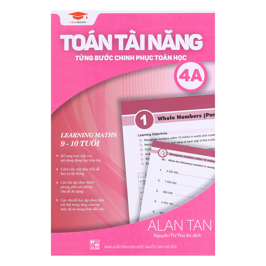 Bộ 11 Cuốn Sách Toán Tài Năng - Từng Bước Chinh Phục Toán Học (6 - 15 Tuổi)