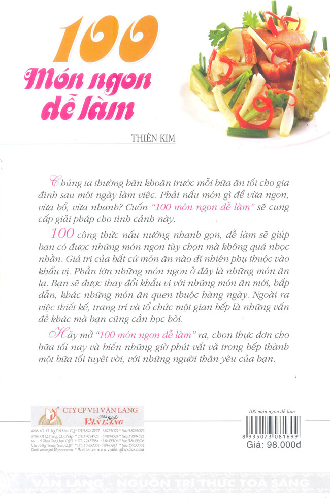 100 Món Ngon Dễ Làm