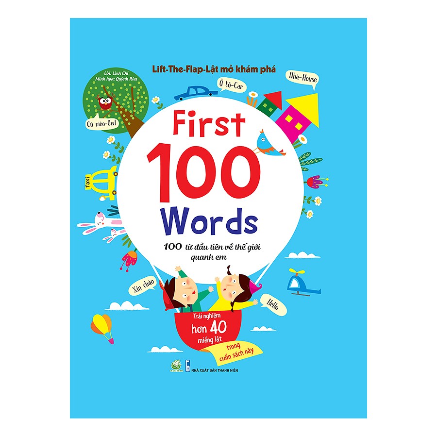 Combo Lift-The-Flap - Lật Mở Khám Phá - First 100 Words + First 100 Animals + First 100 Numbers