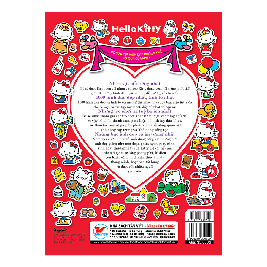 Hello Kitty - Bộ Sưu Tập 1000 Đề Can - Cuộc Sống Diệu Kì
