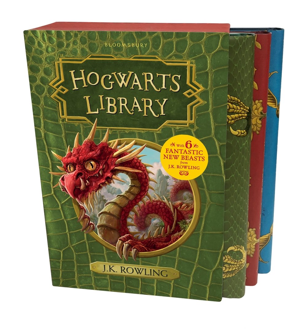 Harry Potter: The Hogwarts Library Box Set, 3 Volumes (Bản Thông Thường) (English Book)