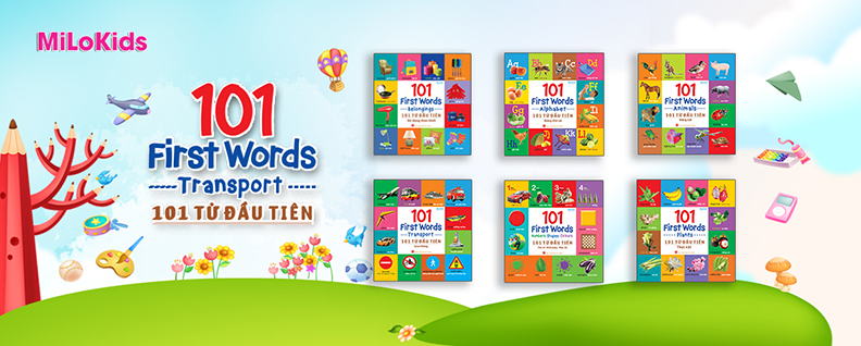 101 First Words: Numbers - Shapes - Colours (101 Từ Đầu Tiên: Chữ Số - Hình Dạng - Màu Sắc)