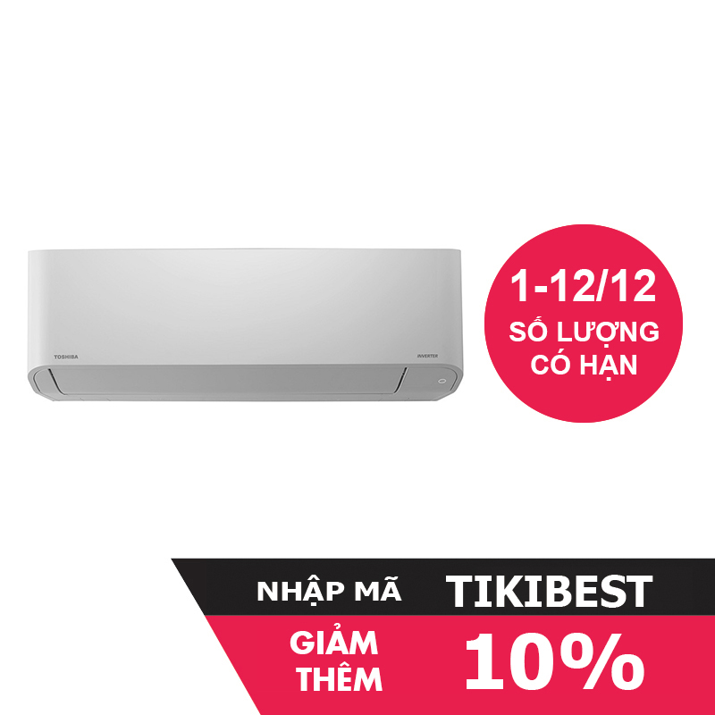 Máy Lạnh Inverter Toshiba RAS-H18BKCV-V (2.0 HP) - Hàng Chính Hãng