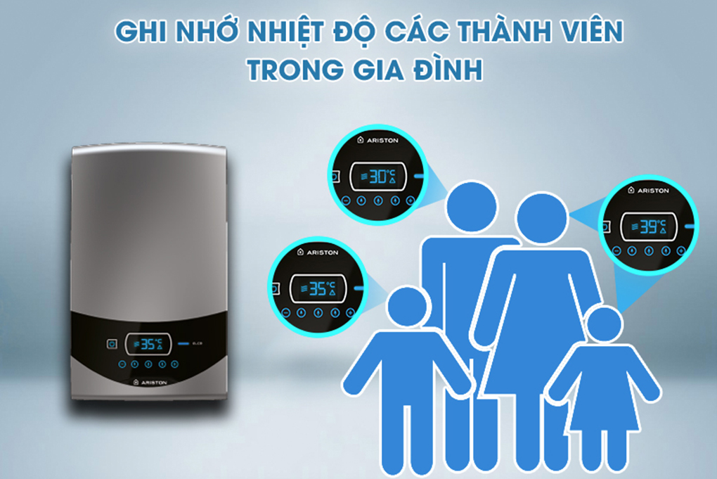 Máy Nước Nóng Trực Tiếp Có Bơm Ariston ST45PE-VN (4500W) - Hàng Chính Hãng