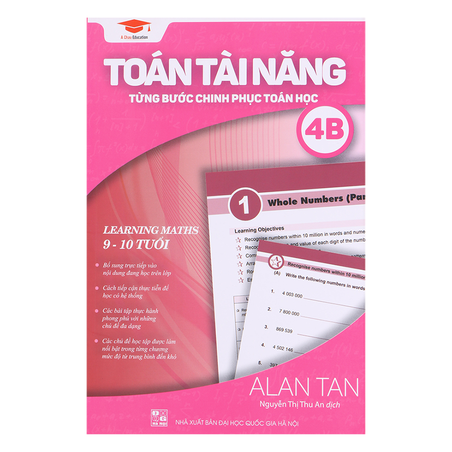 Bộ 11 Cuốn Sách Toán Tài Năng - Từng Bước Chinh Phục Toán Học (6 - 15 Tuổi)