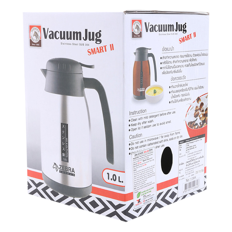 Bình Giữ Nhiệt Zebra 112964 1L