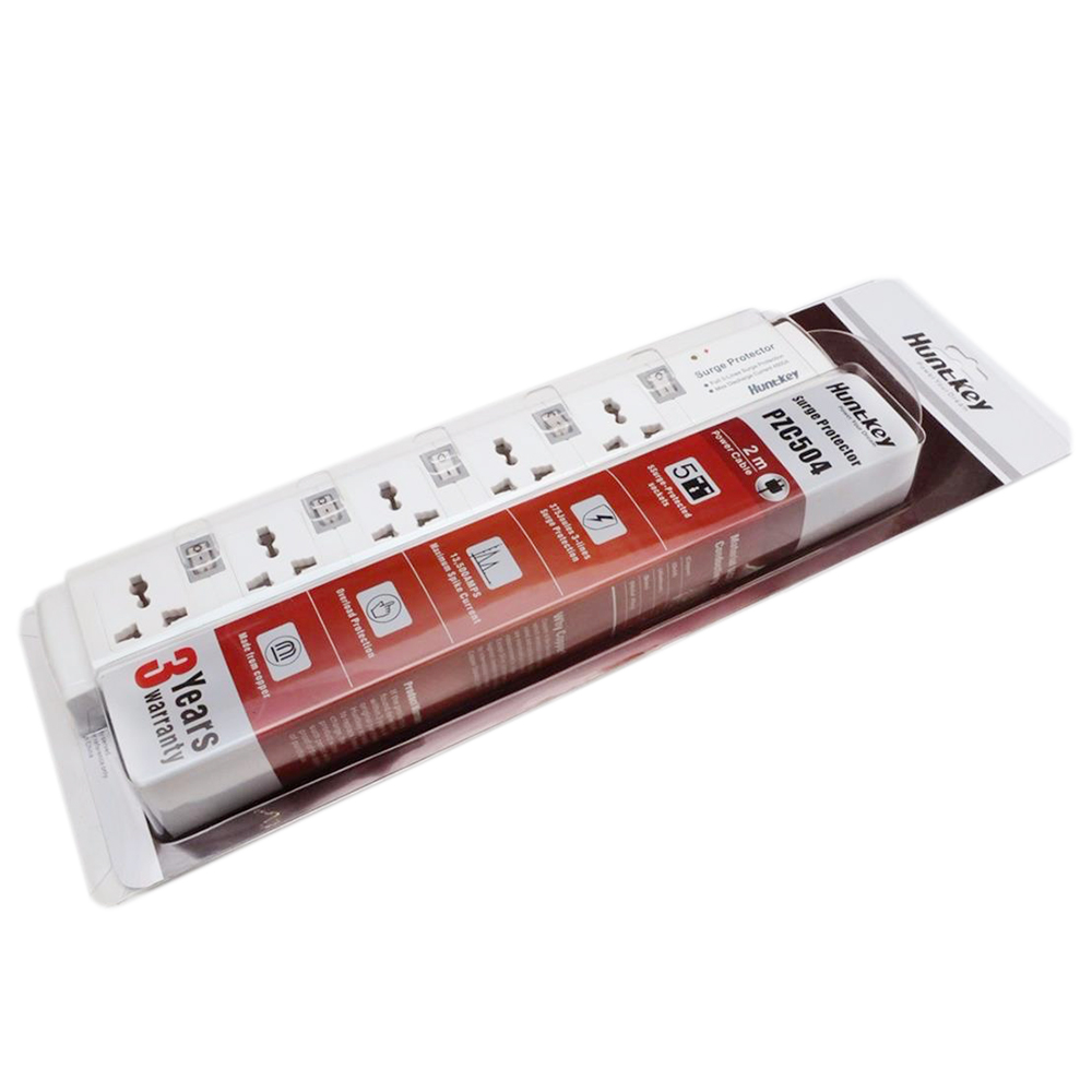 Ổ Cắm Điện Đa Năng Chống Sét Huntkey PZC504
