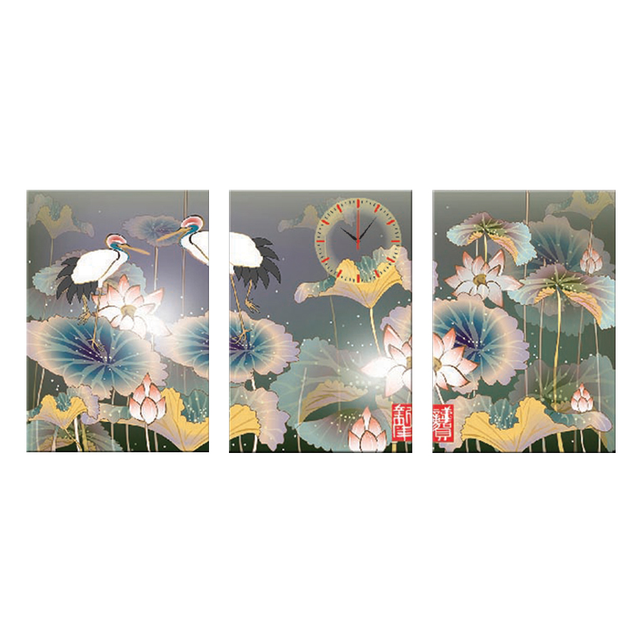 Tranh đồng hồ Q6D6_35DH 9