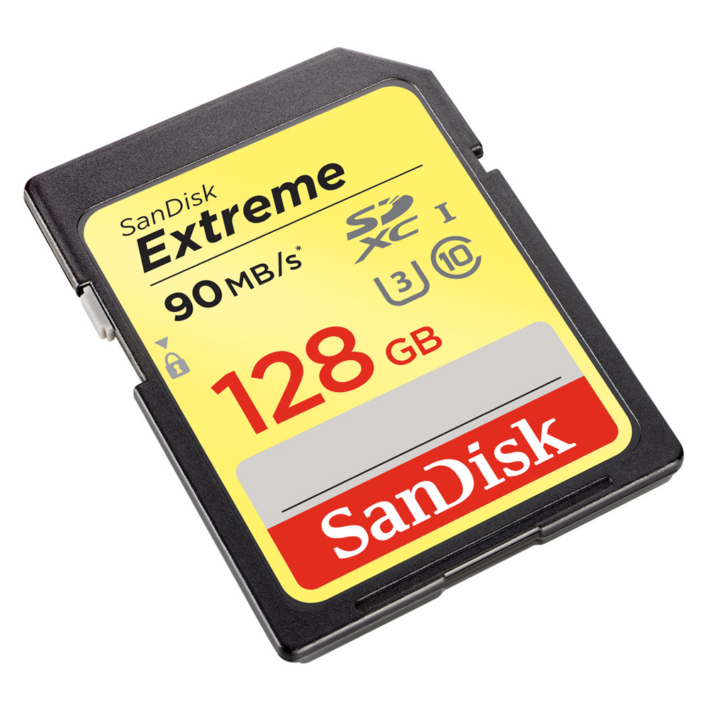 Thẻ Nhớ SDHC Extreme SanDisk 128GB 90MB/s - Hàng Chính Hãng