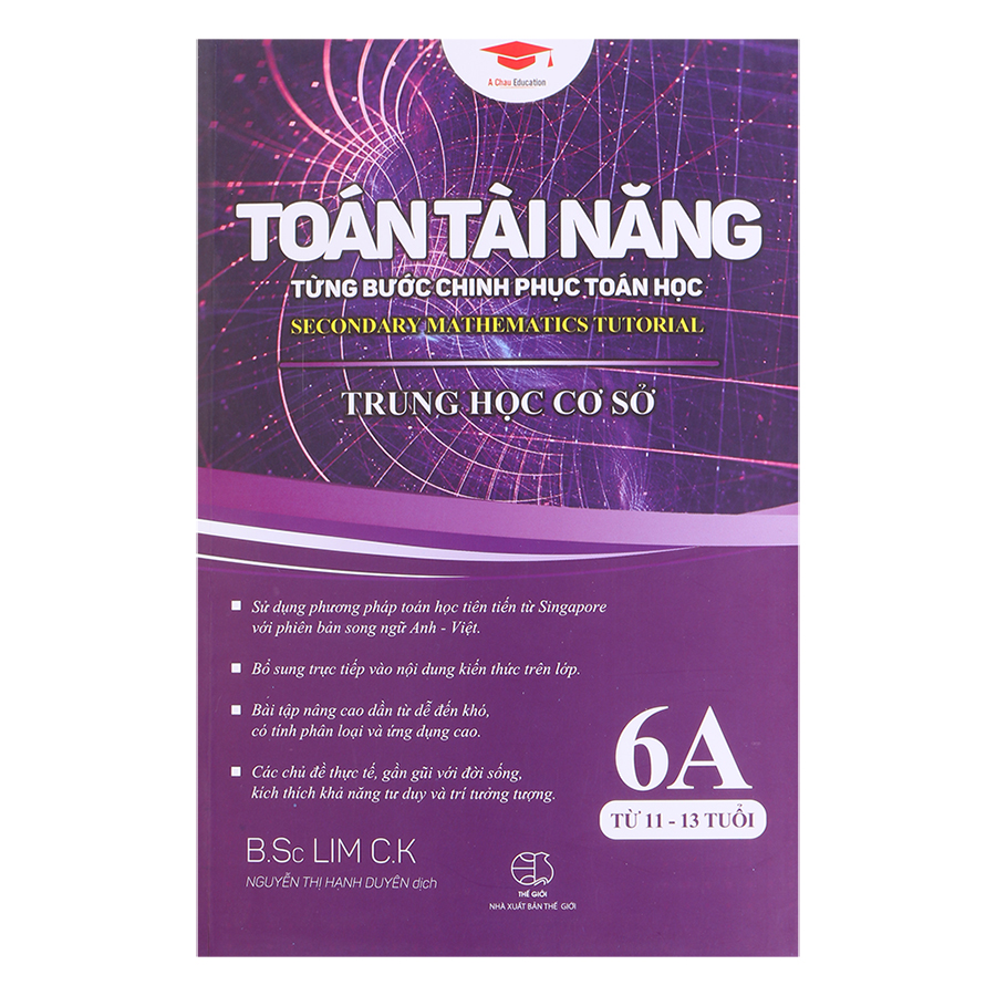 Bộ 11 Cuốn Sách Toán Tài Năng - Từng Bước Chinh Phục Toán Học (6 - 15 Tuổi)