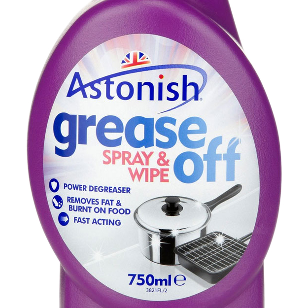 Chất Tẩy Rửa Dầu Mỡ Và Các Vết Dơ Nhà Bếp Astonish Grease Off 238211 (750ml)