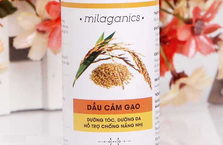 Dầu Cám Gạo Milaganics (100ml)