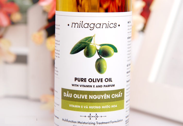 Dầu Olive Nguyên Chất Milaganics (100ml)