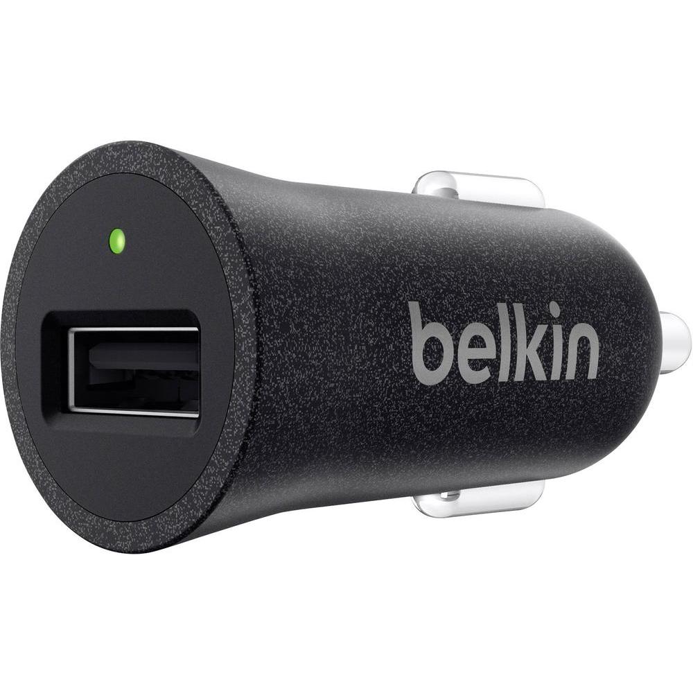 Sạc Xe Hơi Belkin F8M730btBLK 1 Cổng USB 2.4A  - Hàng Chính Hãng