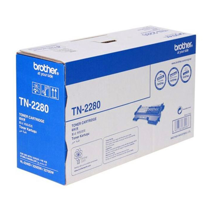 Brother TN-2280 Toner Cho HL-2240D/2250DN/2270DW/FAX-2840 (High-Yield) - Hàng Chính Hãng