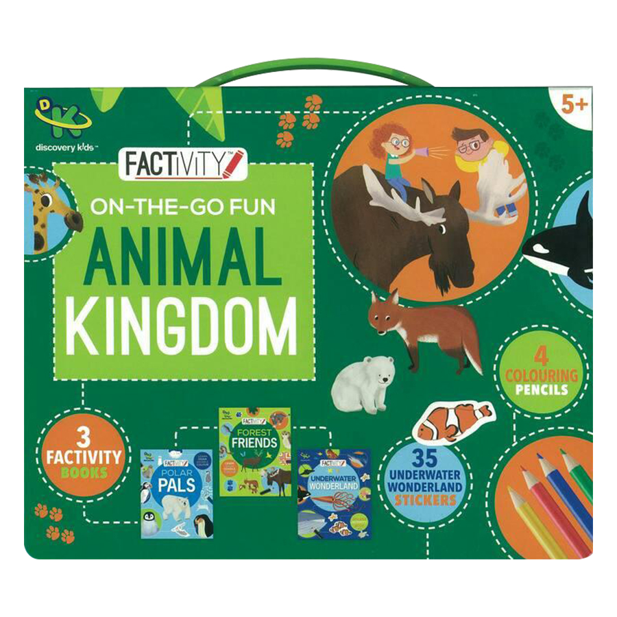 Mua Discovery Kids Factivity On-The-Go Fun Animal Kingdom Mua Discovery Kids Factivity On-The-Go Fun Animal Kingdom