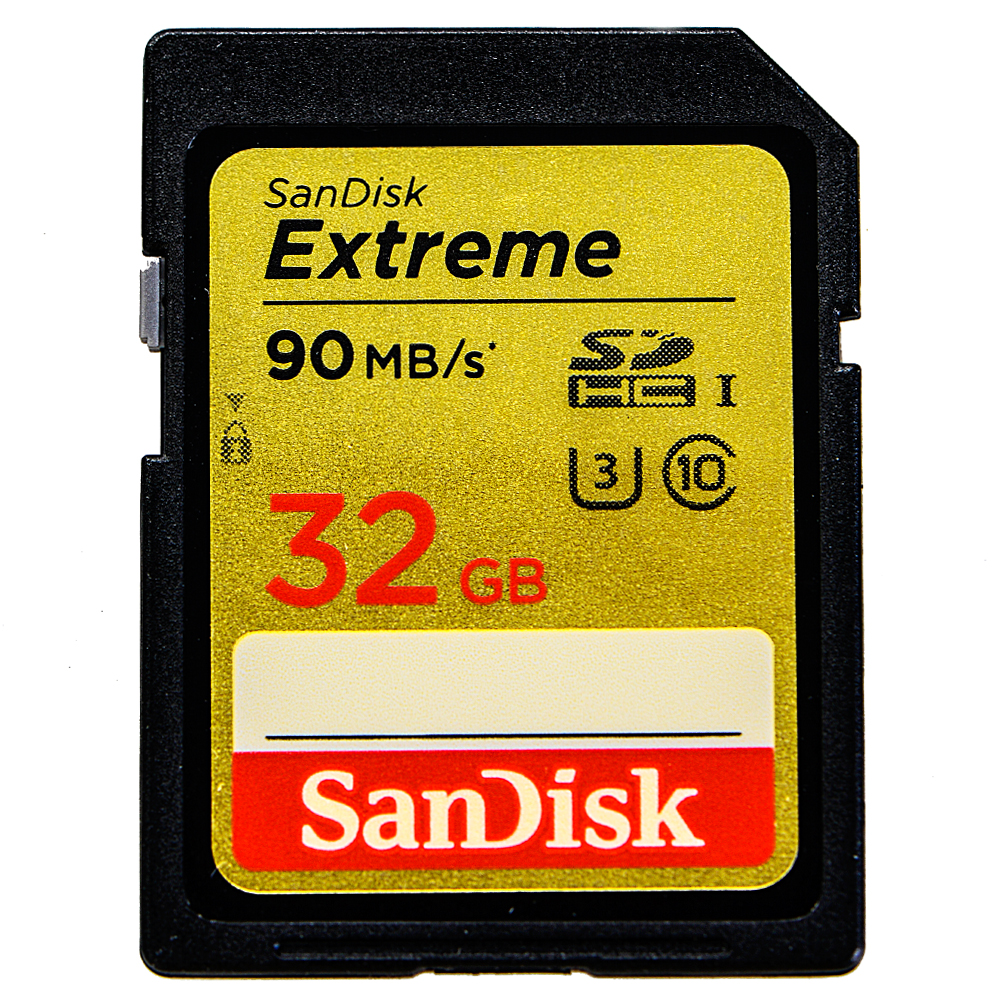 Thẻ Nhớ SanDisk SDHC Extreme 32GB 90MB/s (V30) - Hàng Chính Hãng