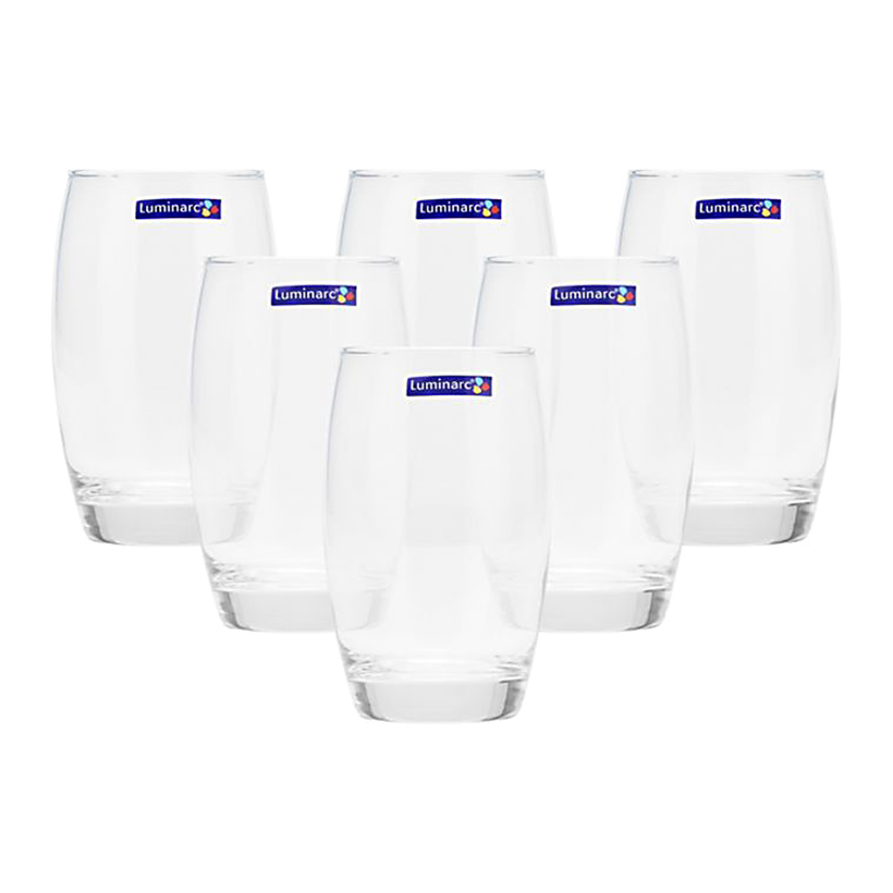 Bộ 6 Ly Thủy Tinh Cao Luminarc Salto G2560 - (350ml)