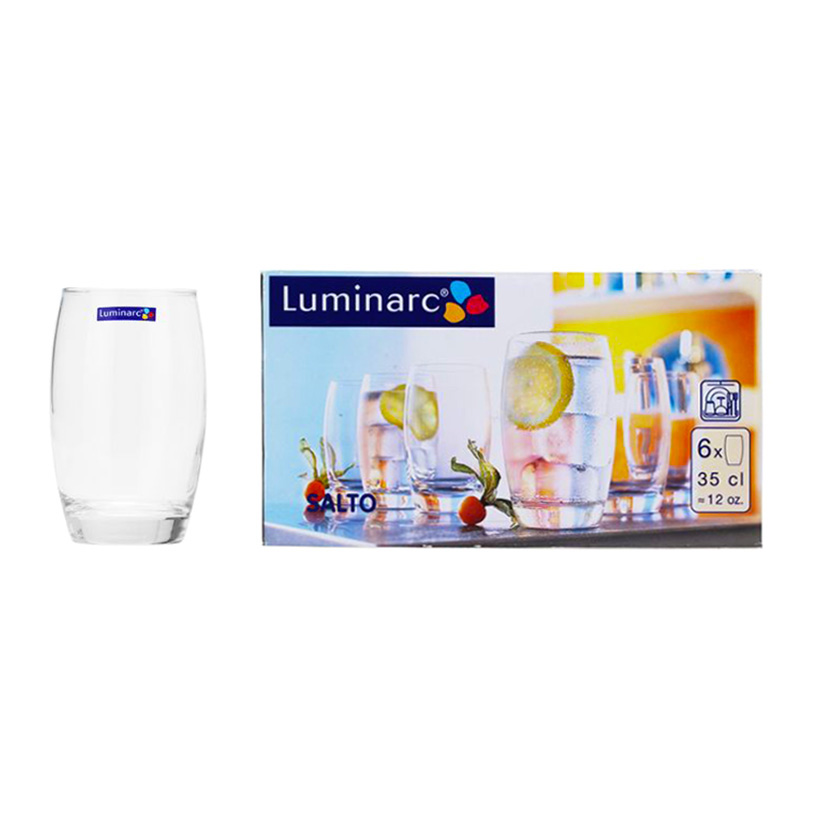 Bộ 6 Ly Thủy Tinh Cao Luminarc Salto G2560 - (350ml)