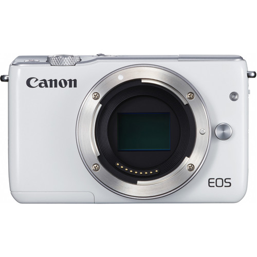 Máy Ảnh Canon EOS M10 (Trắng) EF-M15-45 IS STM - Hàng Nhập Khẩu