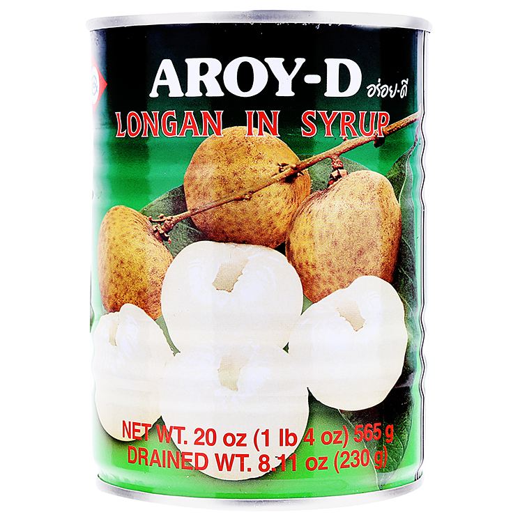 Trái Nhãn Ngâm Đường Aroy-D 565g