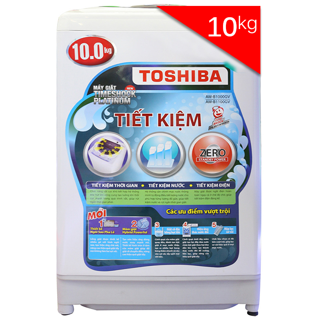 Máy Giặt Cửa Trên Toshiba AW-B1100GV (10.0 Kg) - Hàng Chính Hãng