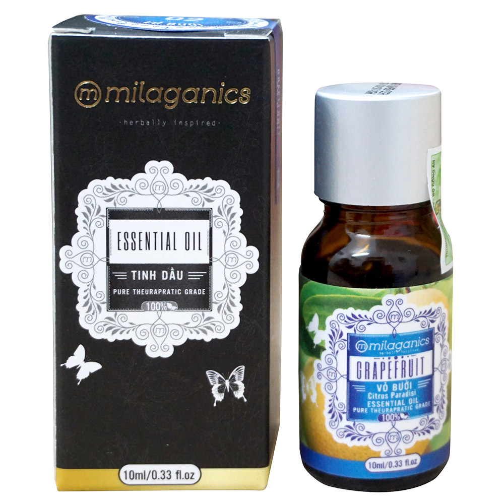 Tinh Dầu Vỏ Bưởi Ấn Độ Milaganics 10ml