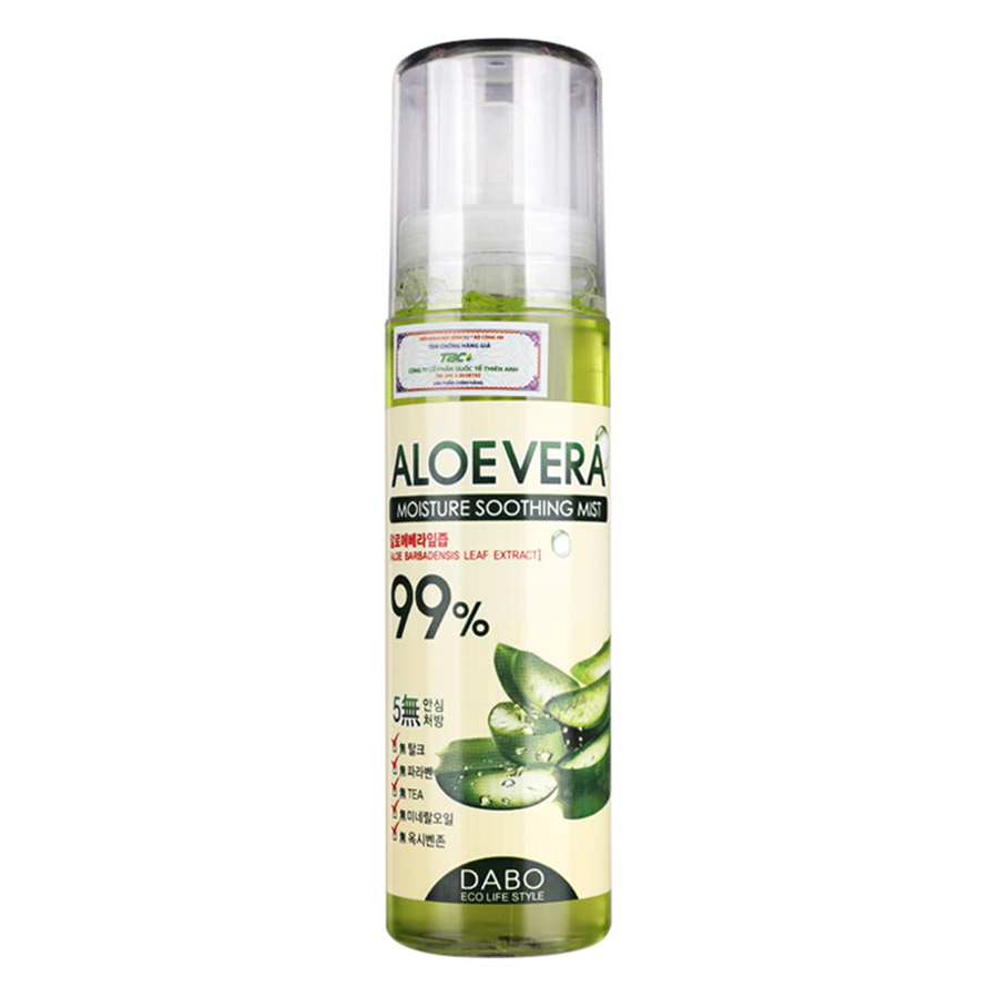 Xịt Khoáng Dưỡng Da Tinh Chất Lô Hội Dabo Aloe (100ml)