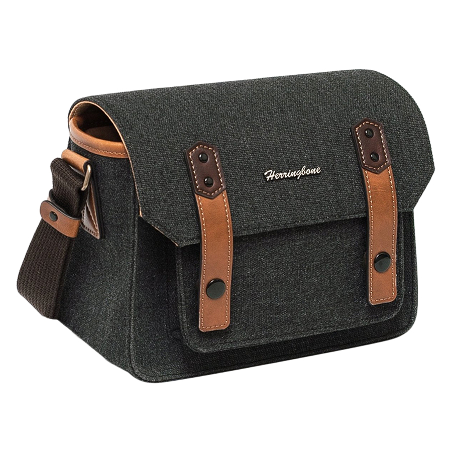 Túi Máy Ảnh Herringbone Papaspocket 3 Mini - Charcoal