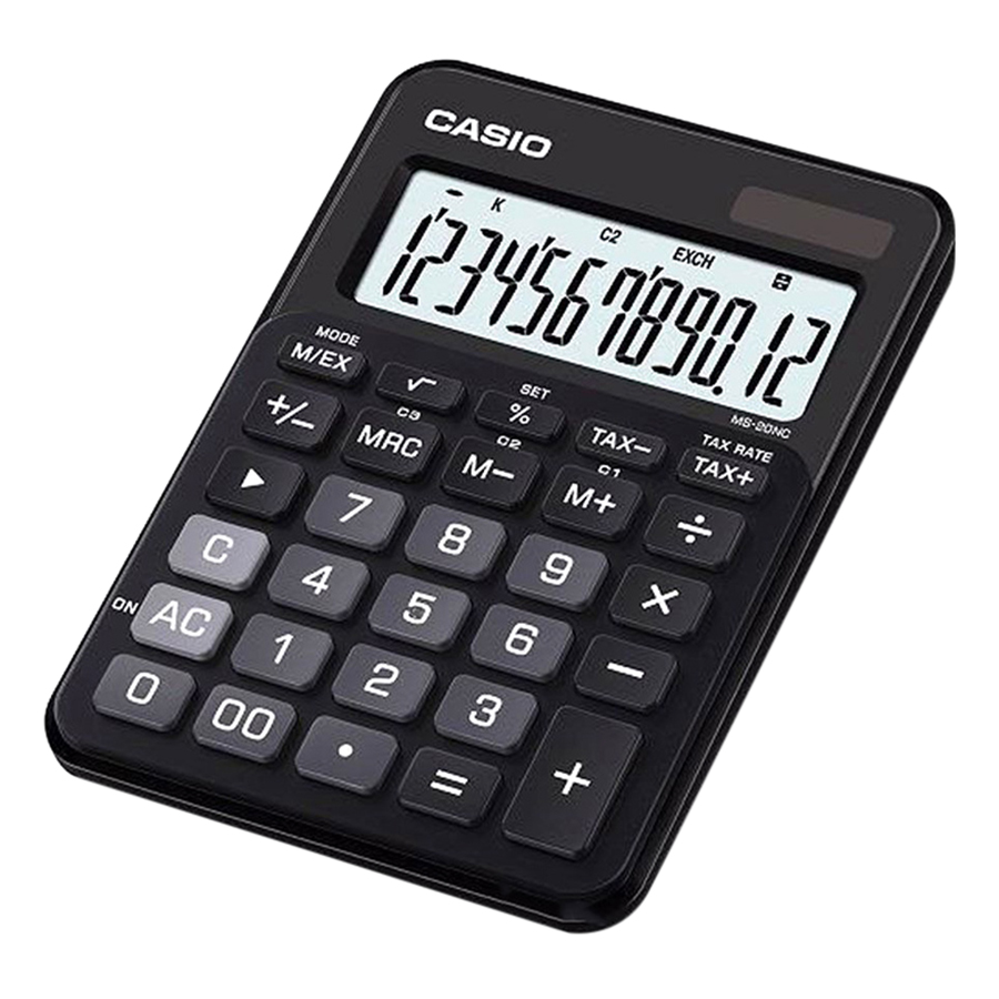 Máy Tính Để Bàn Casio MS-20NC-BK